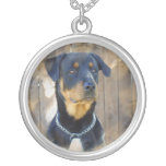 Rottweiler Dog Necklace