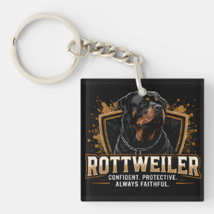 🐾 Rottweiler Dog Owner Family Keepsake 🐾 Keychain