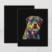 rottweiler dog premium (Front/Back)