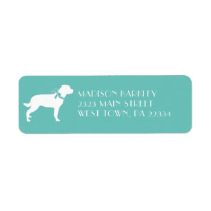 Rottweiler Dog Puppy Rottie Label