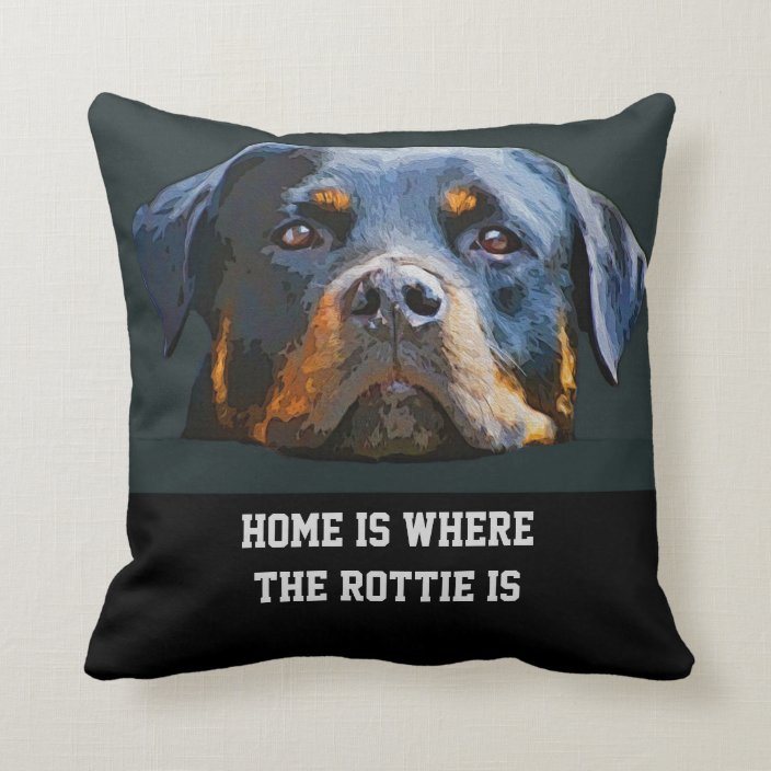 rottweiler pillow