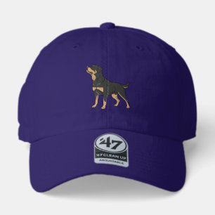 Rottweiler Dog, Rottweiler Dog Standing 47 Brand Hat