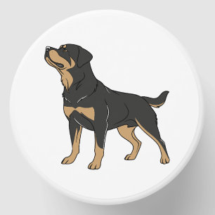 Rottweiler Dog, Rottweiler Dog Standing Mini Candle Favors