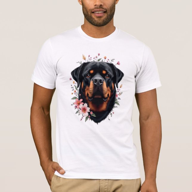 Rottweiler Dog T-Shirt (Front)