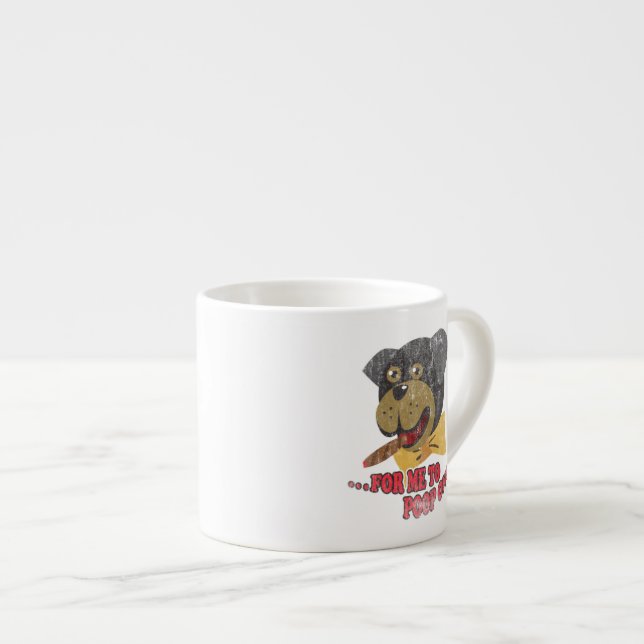 Rottweiler Dog - Triumph Insult Dog Espresso Cup (Front Right)