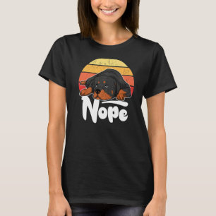 Rottweiler Dog Vintage 41 T-Shirt