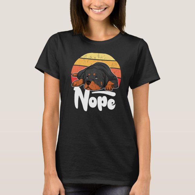 Rottweiler Dog Vintage  41 T-Shirt (Front)