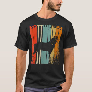Rottweiler Dog Vintage Retro Lovers Collector T-Shirt