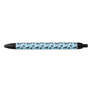 Rottweiler Dogs Rotties Rottweilers Blue Pattern Pen