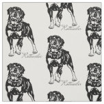 rottweiler fabric