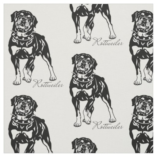 rottweiler fabric