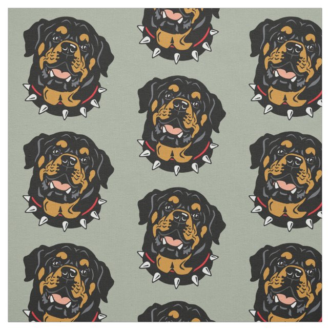 rottweiler fabric (Swatch)