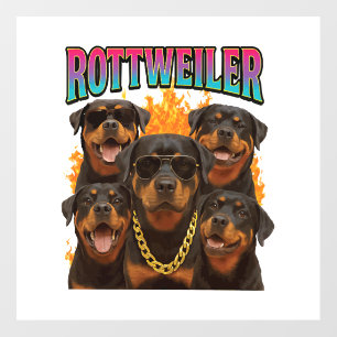 Rottweiler floor decals