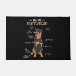 Rottweiler Funny Dog Doormat
