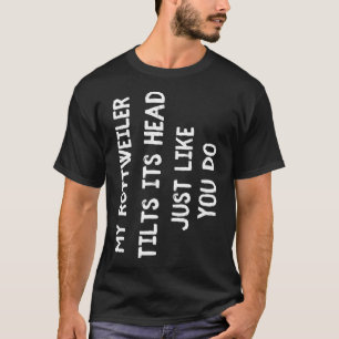 Rottweiler Funny Dog Lover Gift Cute Women Men Kid T-Shirt
