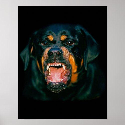 Rottweiler funny poster