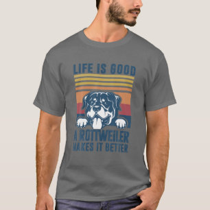 Rottweiler Gifts For Men Women Rottweiler Mom Dad T-Shirt
