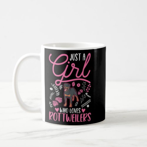 Rottweiler Girl Rotti Rottweiler  1  Coffee Mug