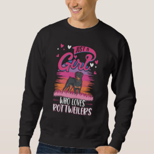 Rottweiler Girl Rotti Rottweiler Sweatshirt