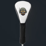 Rottweiler Golf Head Cover<br><div class="desc">Rottweiler</div>