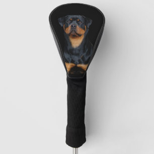 Rottweiler golf head cover
