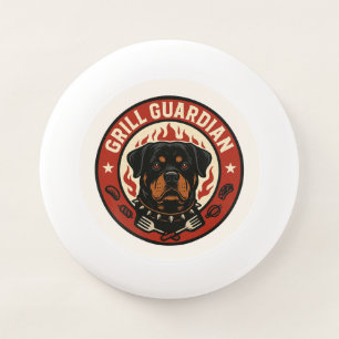 Rottweiler Grill Guardian Wham-O Frisbee