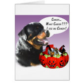 Rottweiler Halloween Candy (Front)