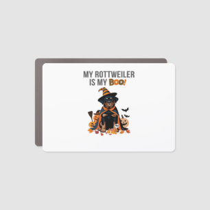 Rottweiler Halloween Costume  My Rottweiler is My  Car Magnet