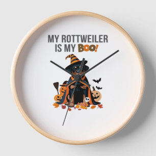 Rottweiler Halloween Costume  My Rottweiler is My  Clock