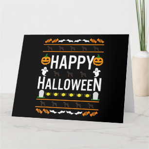 Rottweiler Halloween Lazy Ugly Costume Dog T-Shirt Card