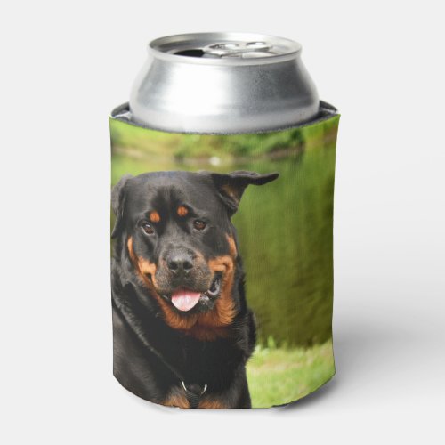 Rottweiler Happy Can Cooler