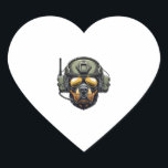 Rottweiler Heart Sticker<br><div class="desc">Rottweiler</div>