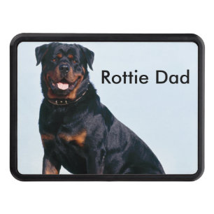 Rottweiler Hitch Cover, Personalize It! Tow Hitch Cover