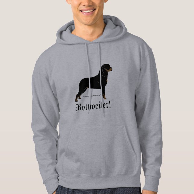 Rottweiler Hoodie (Front)