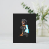 Rottweiler I Love Mom Tattoo (Standing Front)