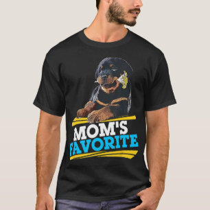 Rottweiler Im Moms Favorite Cute Funny T Shirt