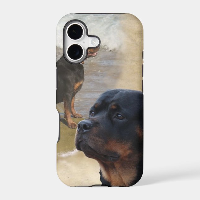 Rottweiler Iphone Case (Back)