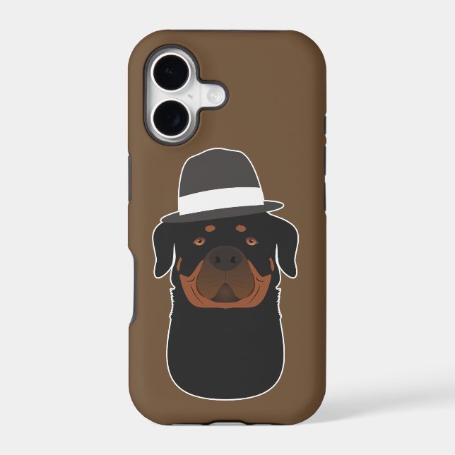 Rottweiler Iphone Case (Back)