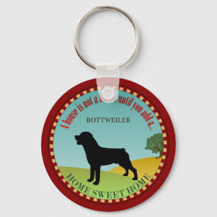 Rottweiler Keychain