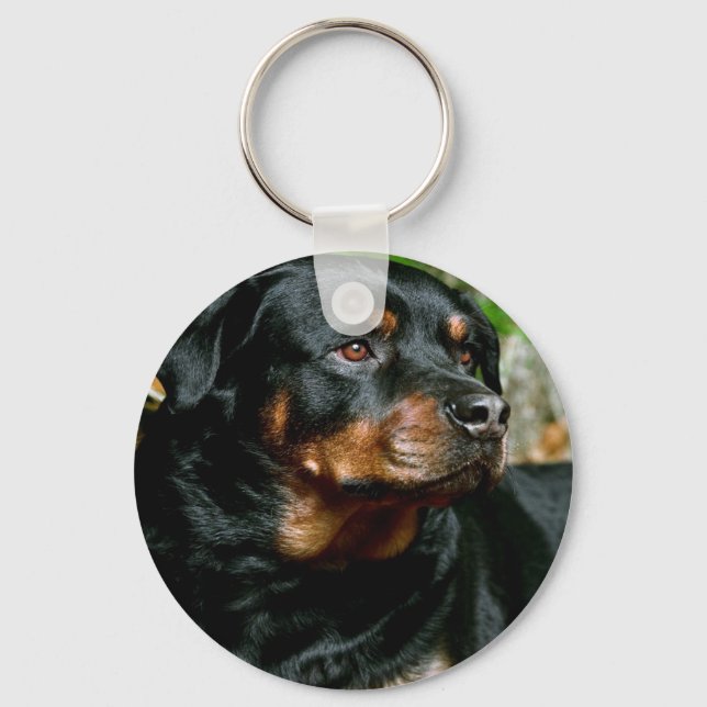 Rottweiler Keychain (Front)
