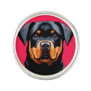 Rottweiler Lapel Pin