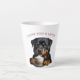 Rottweiler Latte Mug