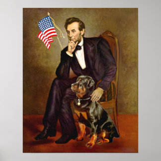 Rottweiler - Lincoln Poster
