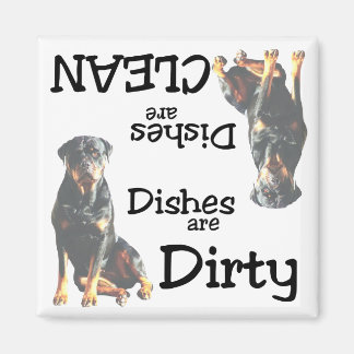 Rottweiler Lovers Dishwasher Magnet