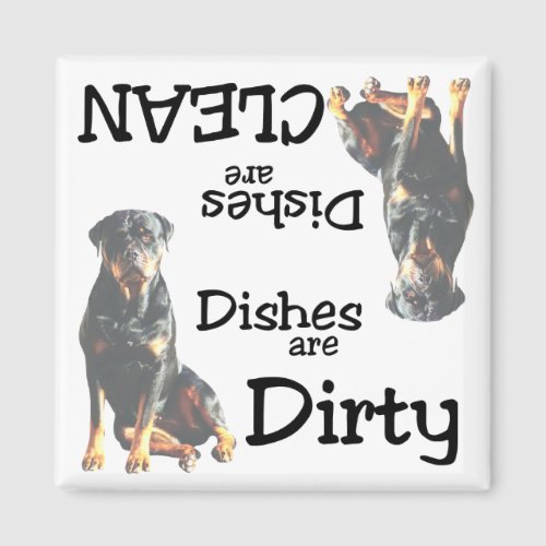 Rottweiler Lovers Dishwasher Magnet