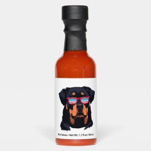 Rottweiler Lovers Gifts Hot Sauces