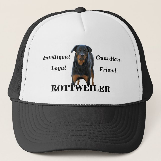 Rottweiler Loyal Friend Hat (Front)