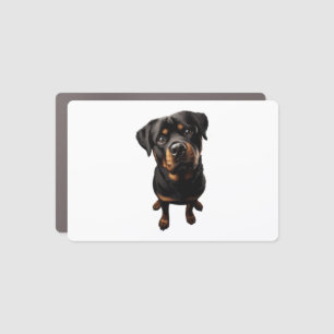 Rottweiler Mama Car Magnet