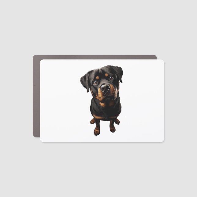 Rottweiler Mama Car Magnet (Front)
