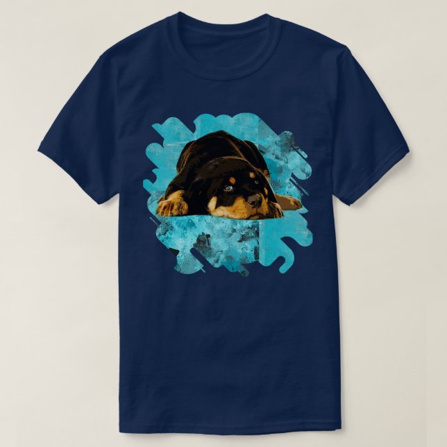 Rottweiler Metzgerhund Puppy T-Shirt (Design Front)